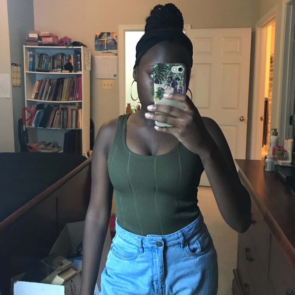 Boohoo bodysuit 💚